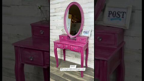 Painting a pink vanity #shorts #painting