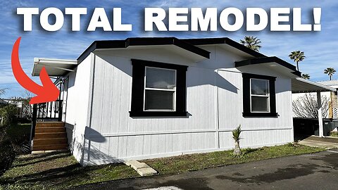 Best Remodel I've Ever Seen!! Renovated Mobile Home Tour!