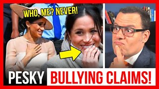 Meghan using her podcast to HIDE the BULLYING claims!