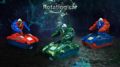 Rotating deformation car
