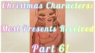 Christmas Characters: Most Presents Received Part 6! (2022)