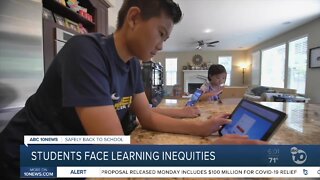 Students face learning inequities