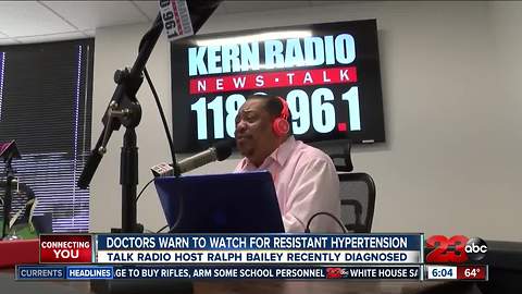 Doctors and radio host warn of 'silent killer'