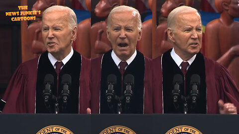 The Day Of Joy: Biden inspires Black graduates at Morehouse College by telling them that they’re victims and America hates them.