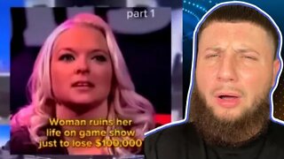 She ruined her MARRIAGE for $100,000 on a game show !! #redpill #redpilladvice #mrmoments