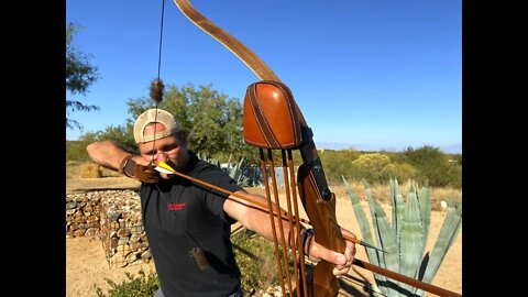 DIY Leather Bow Quiver - Traditional Archery