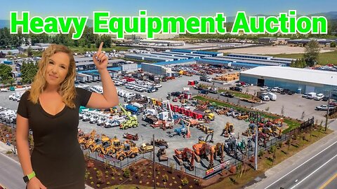 Come Check Out June's Heavy Equipment Auction With Us!!!