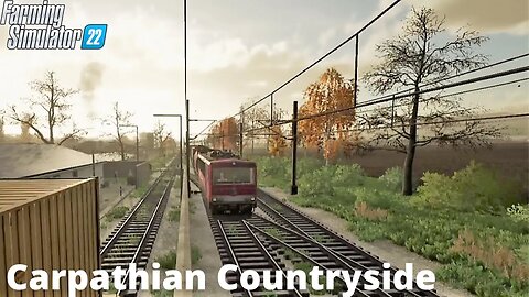 Chugging Crops: Canola Delivery by Train | Carpathian Countryside 6 | FS22