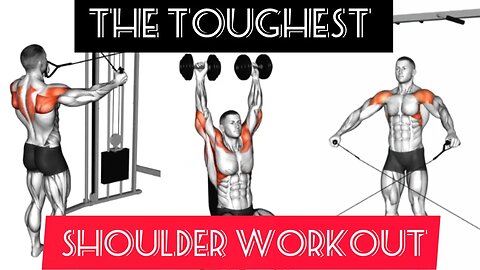 The toughest shoulder workout(gym)