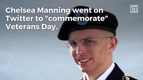 Chelsea Manning Writes Sickening Vet. Day Tweet