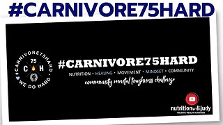#Carnivore75Hard - The Carnivore Community Challenge Explained with Rules, Tips and Real Motivation