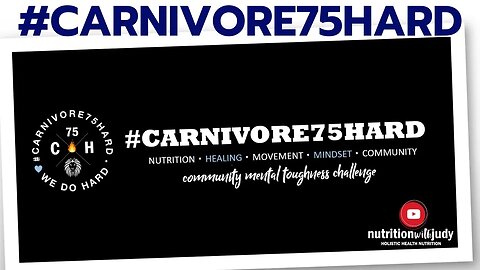 #Carnivore75Hard - The Carnivore Community Challenge Explained with Rules, Tips and Real Motivation