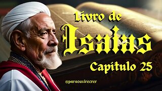 Isaías 25 (Bíblia Sagrada) #216 Com legenda @paraouvirecrer [ Resumo do capítulo na descrição]