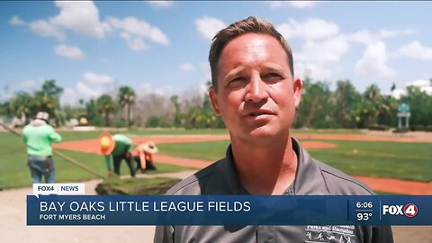 Bay Oaks Little League fields prepare for grand reopening