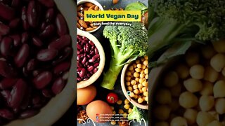 World Vegan Day #shorts