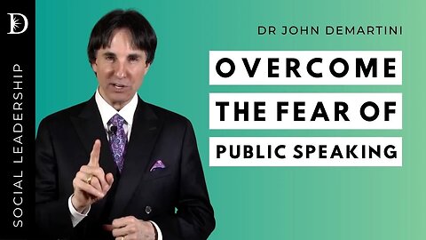 ❤️ Overcome The Fear of Public Speaking | Dr John Demartini