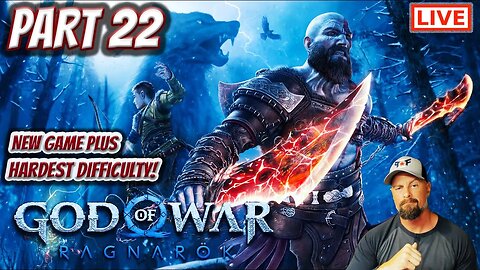 God of War Ragnarok NG+ Live Stream - Part 22: Side Missions Cleanup and Chill (Hardest Difficulty)