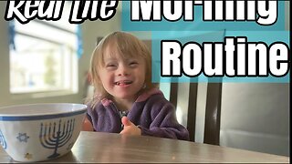 **REALISTIC** MORNING ROUTINE Special Needs & Homeschool || Day in the life of a Special Need Mom