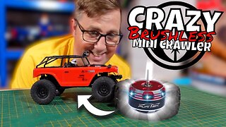 This BRUSHLESS Mini Crawler Will Blow Your Mind! Furitek Komodo Outrunner