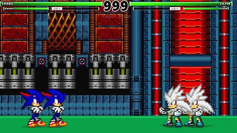 2 Shadic VS 2 Silver I Sonic Battle Rematch