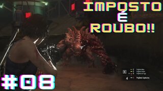 Resident Evil 3 Remake - Criando a Vacina e Morrendo pro Nemesis Cachorro.PT-BR #08