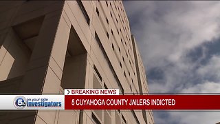 5 Cuyahoga County Jail officers indicted; one for inmate death, others for beating restrained inmates