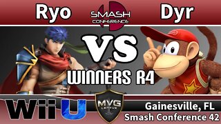 MVG|Ryo (Ike) vs. Dyr (Diddy) - SSB4 Winners R4 - Smash Conference R4