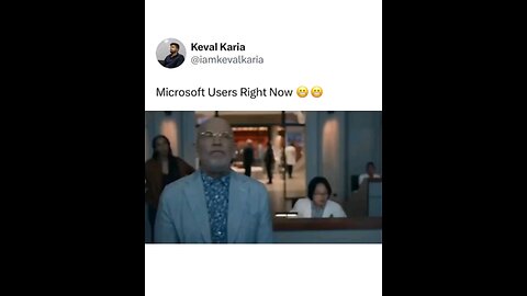 Microsoft users right now 🤣😂