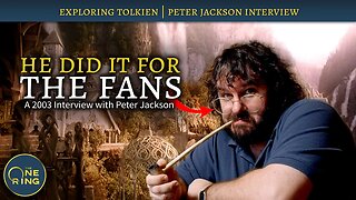 It's for THE FANS - An Interview with Peter Jackson