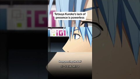 Tetsuya Kuroko’s lack of presence is powerless 😨 #anime #kurokonobasket #fyp