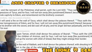 "THE BOOK OF AMOS CHAPTER 9 FULL BREAKDOWN" (EDIFICATION) 📚)