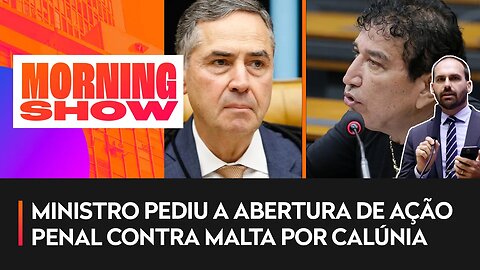 Eduardo Bolsonaro defende Magno Malta contra Barroso
