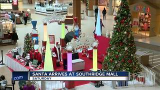 Santa Arrives at Southridge Mall Saturday Nov. 11