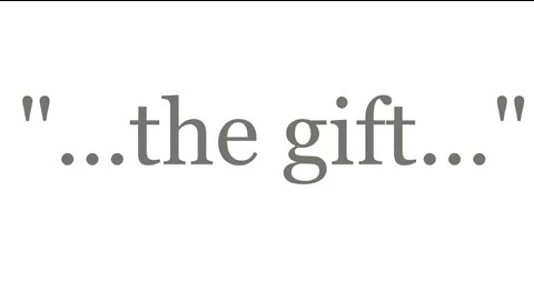 "...את המתנה..."/"...το δώρο..."; "...the free gift..."--The Good News 2