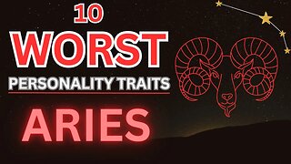 Aries Zodiac Unveiled: Mastering Their 10 Worst Traits! #aries #astrology #zodiac