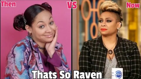 That's so Raven Cast then and now with Real names and Age