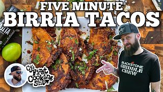 CJ's 5 Minute Birria Tacos | Blackstone Griddles