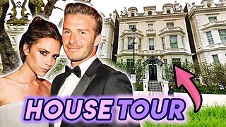 David & Victoria Beckham | House Tour 2020 | London, Beverly Hills Mansions & More