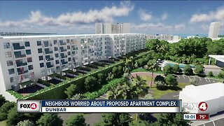 Neighbors worried about proposed apartment complex