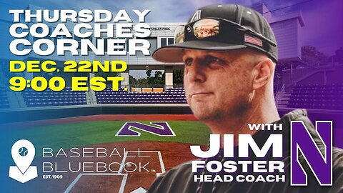 THURSDAYS COACHES CORNER, Jim Foster - Head Coach - Northwestern University