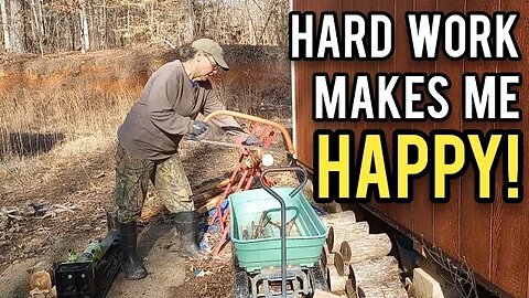 Hard Work Makes Me Happy! - Ann's Tiny Life and Homestead