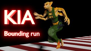 Kia Running & Bounding Sample (animation)