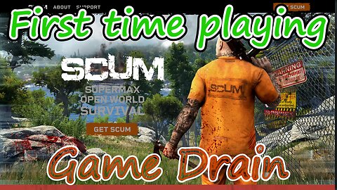 First time playing SCUM - Survival game