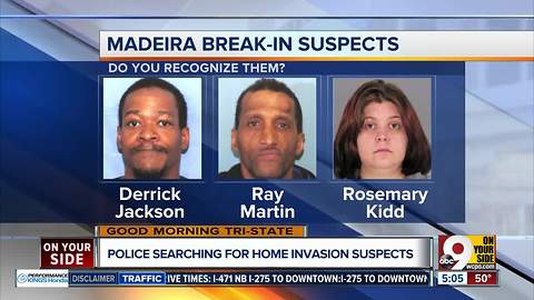 Police searching for home invasion suspects in Madeira
