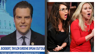 Gaetz Reacts to MTG and Boebert BLASTING Biden at SOTU