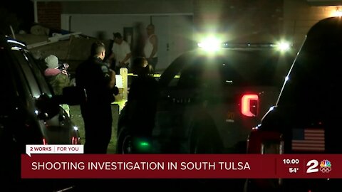 Authorities investigate shooting in south Tulsa