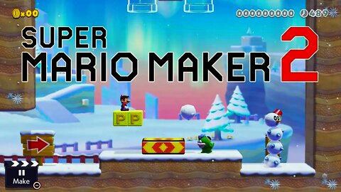 Super Mario Maker 2 - New Items, New Enemies, & Ninji Speedrun Gameplay