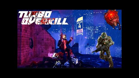 If DOOM and CYBERPUNK had a baby IT WOULD BE THIS GAME | Turbo Overkill