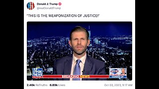 "THIS IS THE WEAPONIZATION OF JUSTICE!"