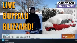 Buffalo BLIZZARD Lake Effect Snow Coverage: Shelby Fix is in the STORM